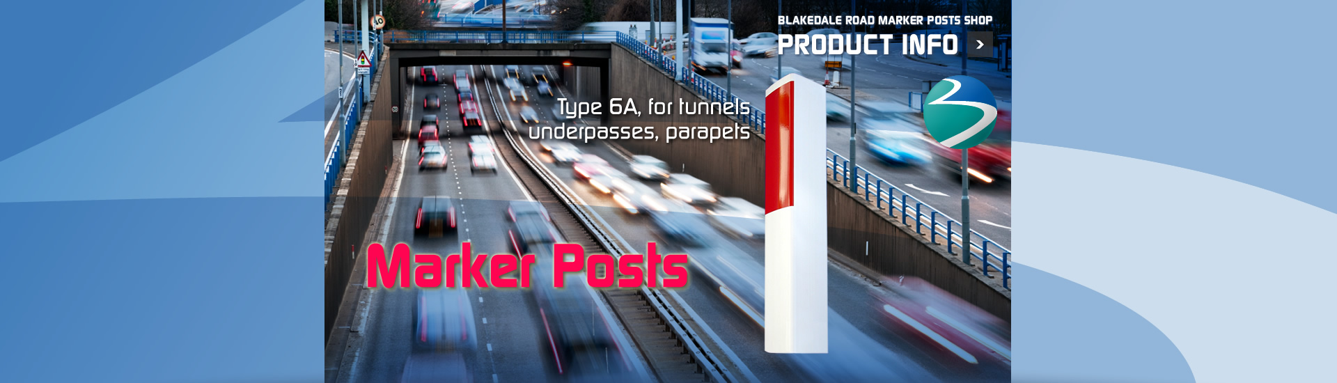 S-3-Marker-Post-Type-6A-tunnels-underpasses-parapets