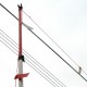 Warning System Posts (overhead electric power lines)